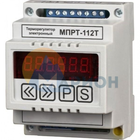 Терморегулятор МПРТ-112Т без датчиков 1 кВт (DIN, цифровое управление)